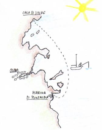 Sardinien - Korsika cala li volpe